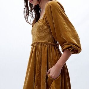 Free people velvet dress